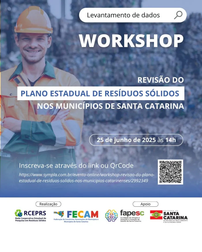 Workshop online aborda dados sobre resíduos sólidos nos municípios