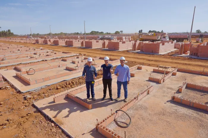 Obras das 2 mil casas do Ser Luverdense Habitação já estão a todo vapor