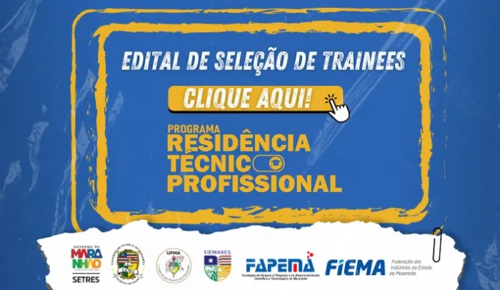 Governo do Maranhão lança Edital de seleção de candidatos ao Programa de Residência Técnica Profissional