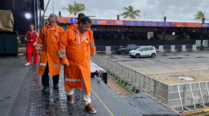 Defesa Civil estadual realiza nova vistoria técnica em estruturas dos festejos juninos da Orla da Atalaia