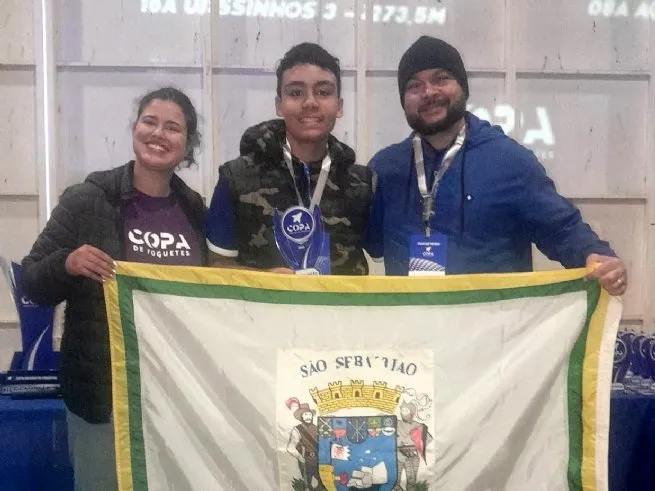 Alunos de São Sebastião conquistam vice-campeonato na 2ª Copa Sudeste de Foguetes, em São Carlos