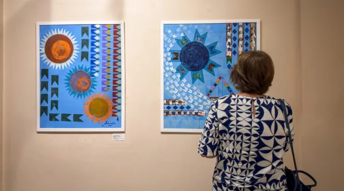 Exposição dedicada aos festejos juninos e em homenagem a Andresson Dias é aberta no Corredor Cultural Wellington Santos “Irmão” / Fotos: Marco Ferro