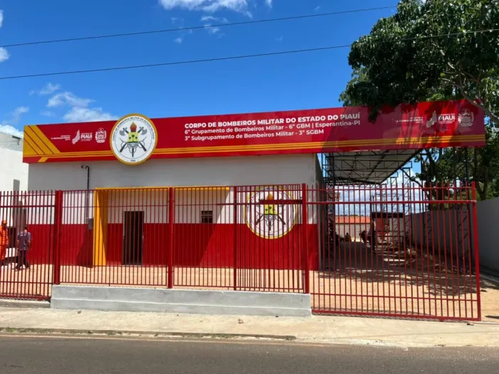 Governo do Estado inaugura novo quartel do Corpo de Bombeiros em Esperantina nesta quinta (19)