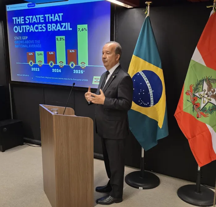 Em Tóquio, Jorginho Mello apresenta SC a investidores para abrir comércio de carne bovina ao Japão