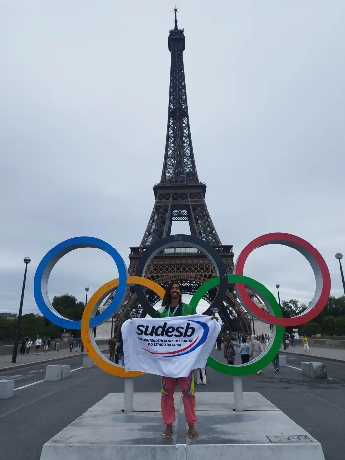 Baiano conquista medalha de prata em mundial de slackline na França
