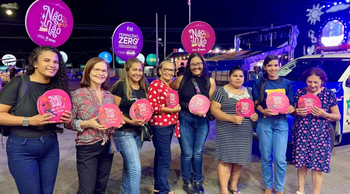 População destaca importância da campanha ‘Não é Não! Oxe!’ durante festejos no Arraiá do Povo e Vila do Forró
