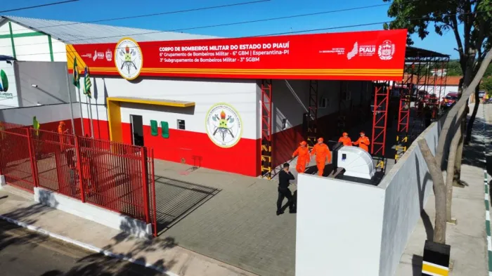 Governo amplia capacidade de atuação dos Bombeiros com entrega de nova sede da corporação em Esperantina
