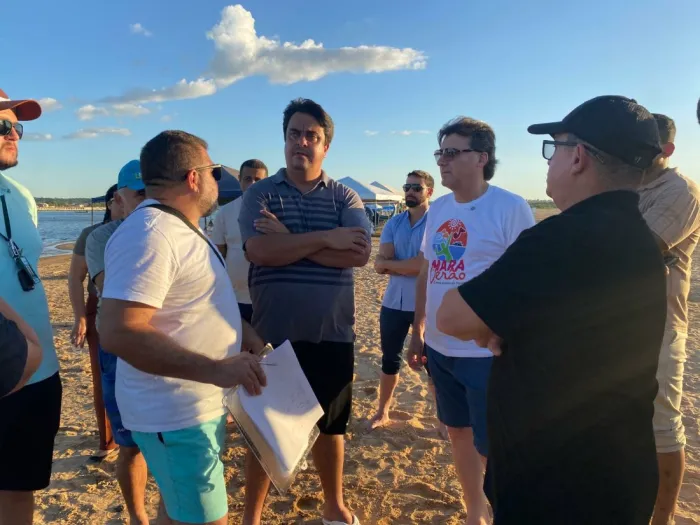 Maraverão: Comitiva Municipal realiza visita técnica à Praia do Tucunaré