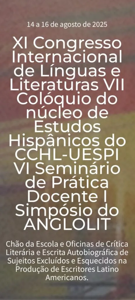 Curso de Letras Espanhol promove Congresso Internacional de Línguas e Literaturas