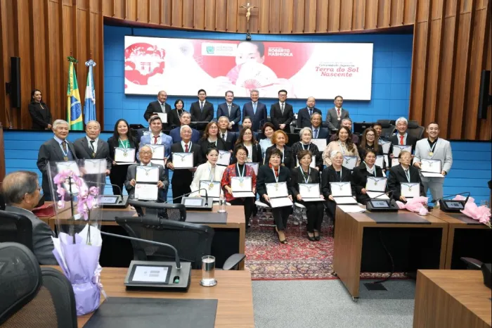 ALEMS homenageia comunidade japonesa em ano especial na relação com o Japão