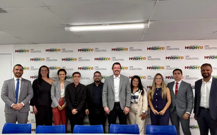 STC recebe delegação da Prefeitura de Santa Inês para troca de experiências