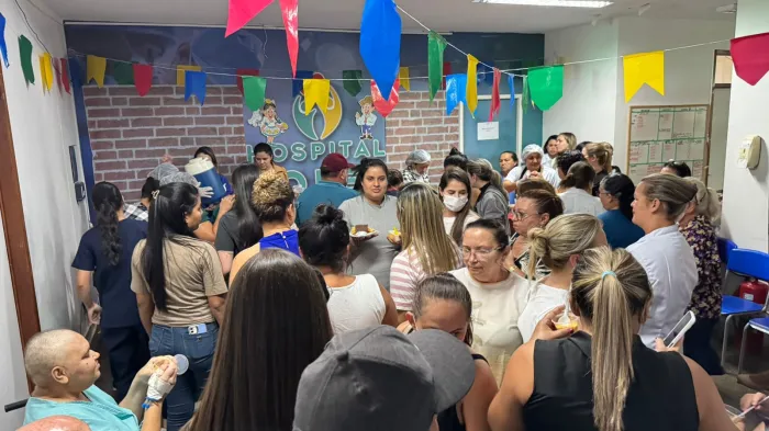 Hospital do Bem promove comemoração junina para pacientes e acompanhantes, em Patos