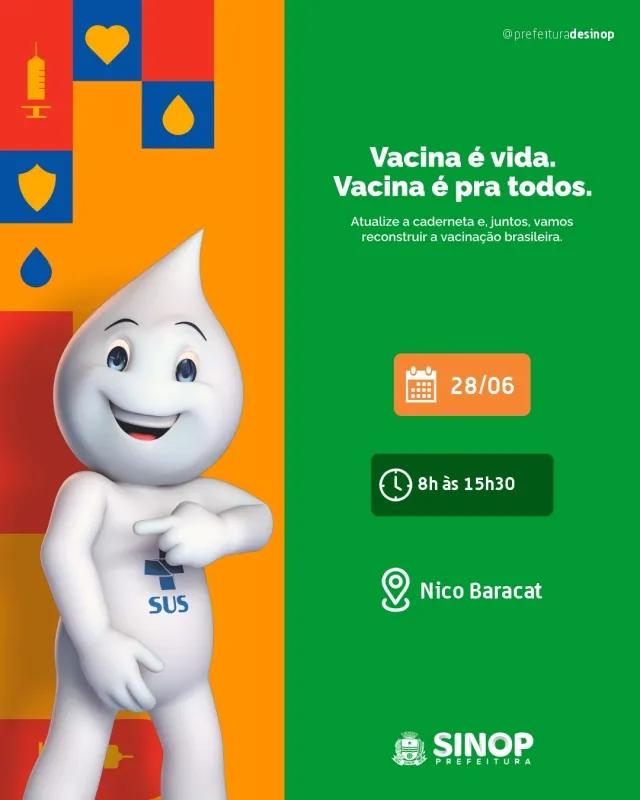 Foto: Reprodução/Prefeitura de Sinop - MT