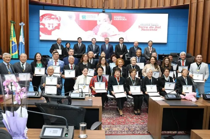 Hashioka celebra imigração japonesa com entrega da Comenda “Terra do Sol Nascente”