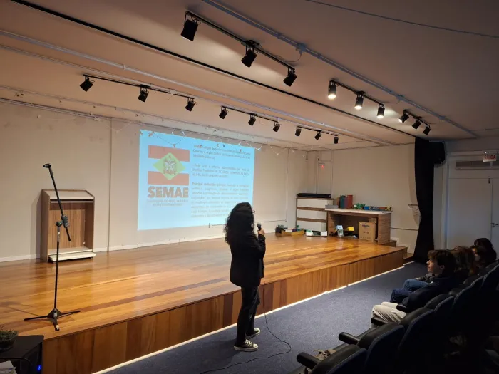 Educação pelo Clima: Semae participa de projeto escolar no Junho Verde