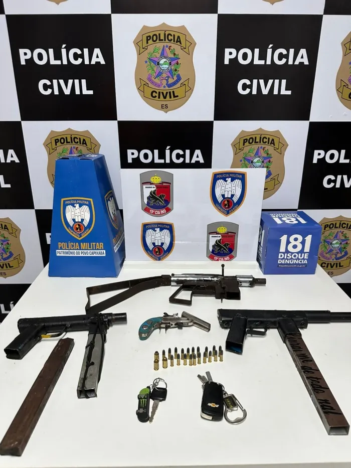 Foto: Reprodução/Polícia Militar - ES