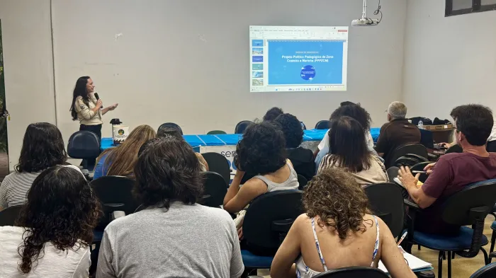 Semas realiza oficina sobre plataforma global de gestão da zona costeira durante Semana Oceânica