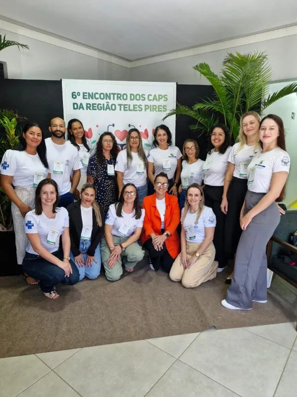 Profissionais do Caps Nova Vida e Integrar participam de encontro regional sobre saúde mental