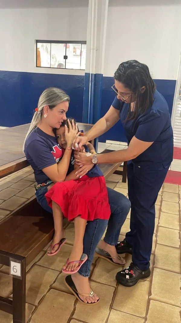 Em 20 dias, PSE contabilizou 569 doses aplicadas em unidades escolares