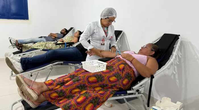 Fundação Renascer promove ato de coleta para doação de sangue