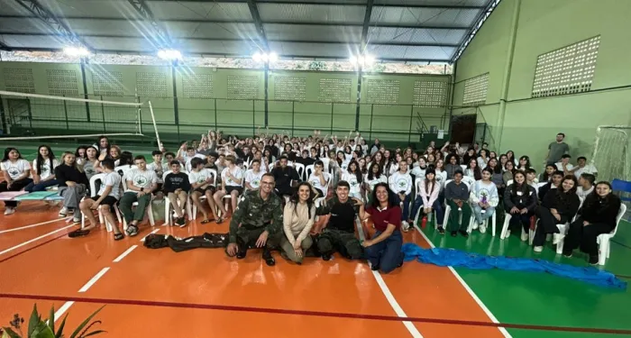 BPMA realiza palestra para alunos do ensino fundamental em Marechal Floriano