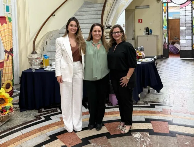 Fundo Social de São Sebastião realiza visita técnica ao Fundo Social e à Secretaria da Mulher de Santos