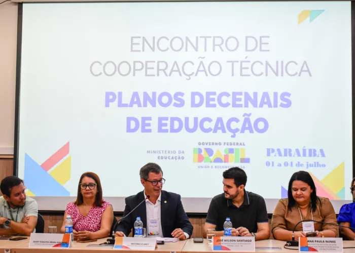 Paraíba inicia construção dos novos Planos Decenais de Educação em encontro com MEC e instituições representativas