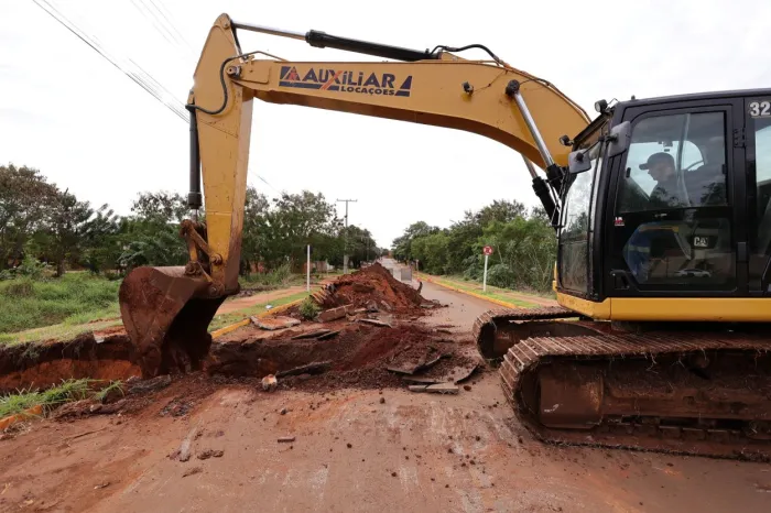 Prefeitura inicia obra preventiva em ponte entre Canaã IV e Parque das Nações II