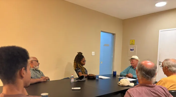 Reunião abordou planejamento e ações para as artes visuais no estado / Foto: Ascom/Secult