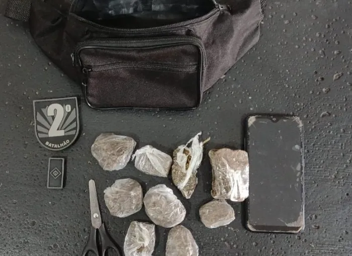 Polícia Militar em Três Lagoas realiza a apreensão de autor de Tráfico de Drogas