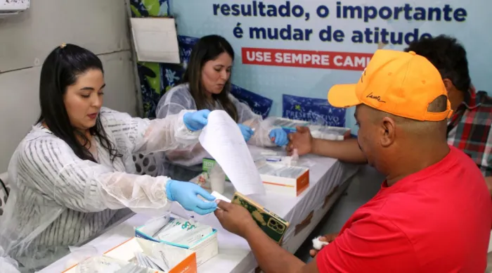 Oferta de testes rápidos de IST/Aids seguem em julho na Vila do Forró