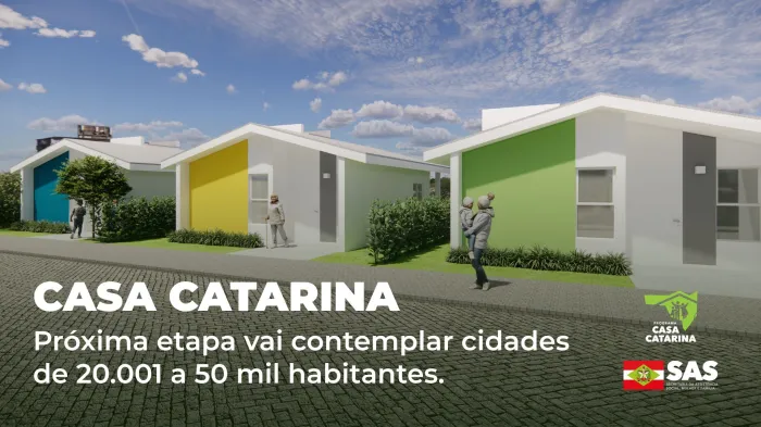 Mais da metade dos municípios do estado já aderiram ao Programa Casa Catarina