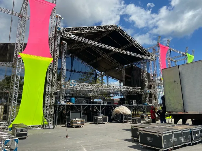 Maraverão: Megaestrutura está sendo montada para a programação que começa neste final de semana
