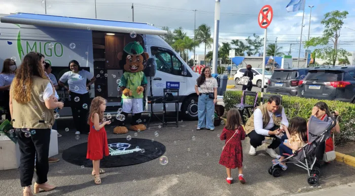 Secretaria de Estado do Meio Ambiente leva projeto Dialogar às crianças em Pirambu