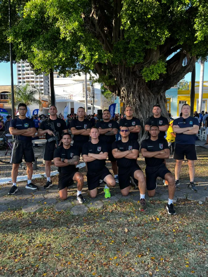 Policiais Militares do 6º BPM participam do 2º Treinão preparatório para a 3ª Corrida dos Poderes em Corumbá