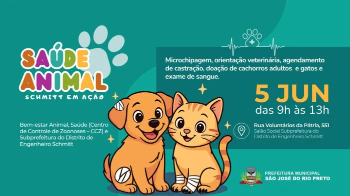 Saúde Animal Schmitt em Ação acontece neste sábado