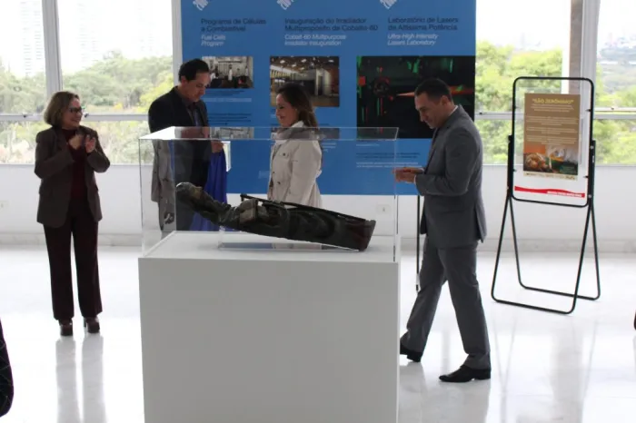 Escultura de São Jerônimo restaurada pelo Governo de SP ganha exposição