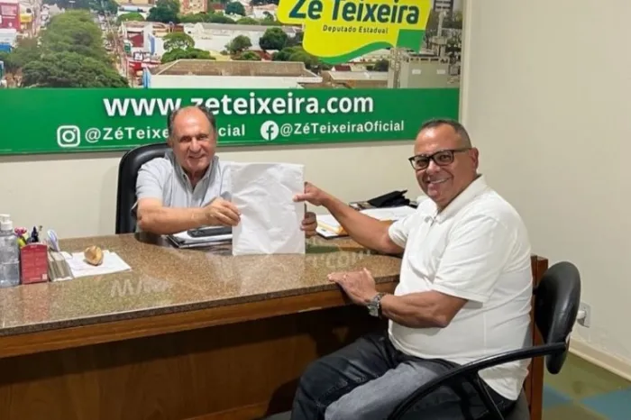 Zé Teixeira enaltece presidente da Câmara de Rio Brilhante