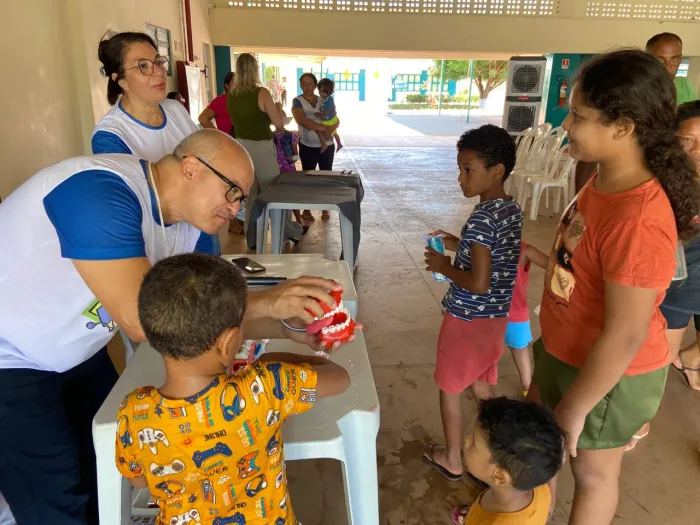 Saúde: Prefeitura de Marabá participa de ação na Estação Conhecimento, no Núcleo São Félix
