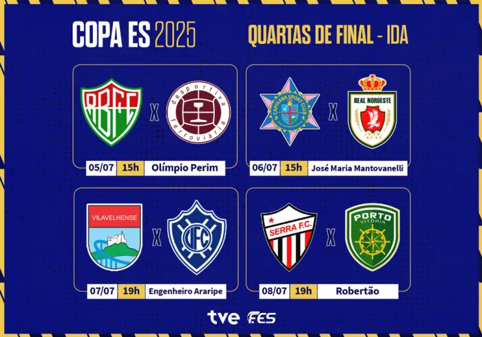 Todas as emoções da reta final da Copa Espírito Santo na TVE