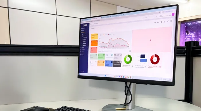 GLPI segue como principal ferramenta para registrar e gerenciar demandas dos órgãos públicos / Foto: Ascom Emgetis