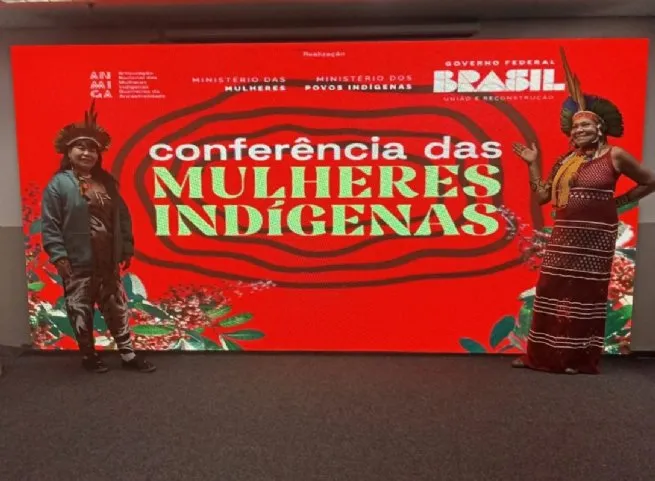 Indígena de São Sebastião participa da etapa regional da Conferência das Mulheres Indígenas