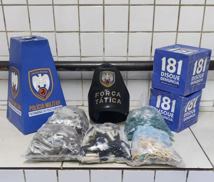 6° BPM apreende drogas em bairros da Serra neste final de semana