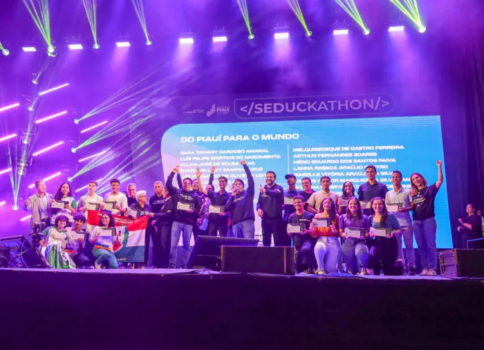 Estudantes premiados no Seduckathon com melhores notas se preparam para intercâmbio educacional