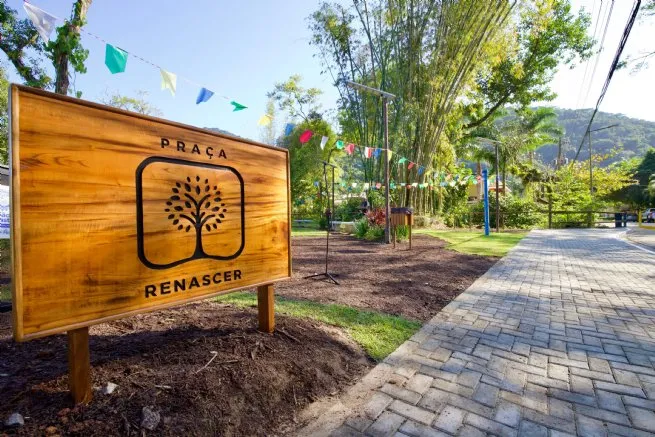 Prefeitura de São Sebastião inaugura Praça Renascer no bairro de Juquehy
