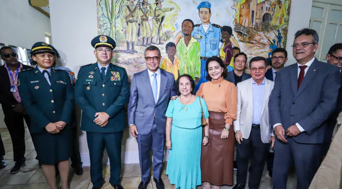 Governador Fábio Mitidieri em abertura de exposição 'Polícia Militar de Sergipe: Marchando Além-Fronteiras’, parte das celebrações do 8 de julho deste ano / Fotos: Arthur Soares