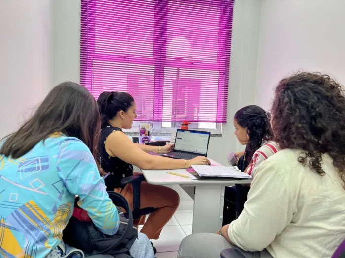 Observatório da Mulher Piauiense conhece sistema de registro dos atendimentos da Casa da Mulher Brasileira em Teresina