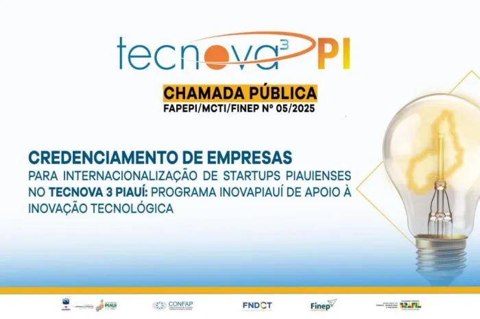 Fapepi abre chamada pública para credenciamento de empresas especializadas em internacionalização de startups