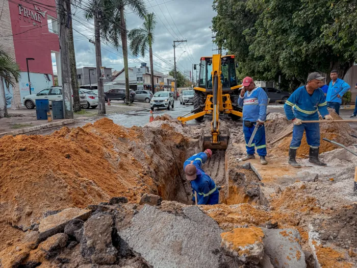 Prefeitura realiza ação de microdrenagem em Buraquinho