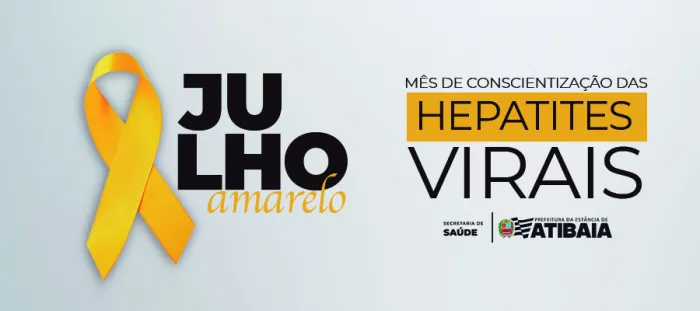 JULHO AMARELO: Atibaia reforça campanha de prevenção e combate às hepatites virais